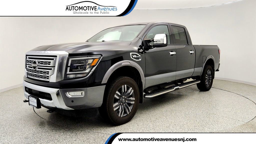 Used 2023 Nissan Titan Platinum Reserve w/ Moonroof Package AWD/4WD video 1