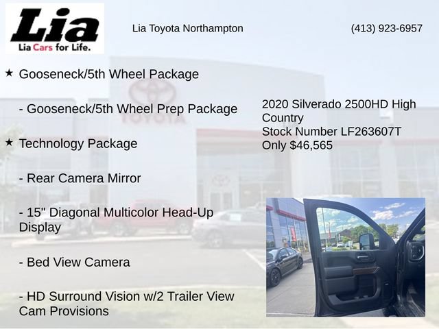 Used 2020 Chevrolet Silverado 2500 High Country w/ Z71 Off-Road Package AWD/4WD image 7