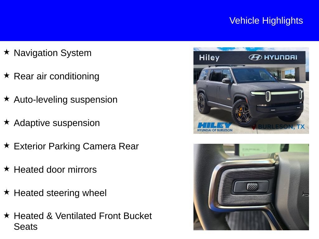 Used 2023 Rivian R1S Adventure Quad AWD/4WD image 9