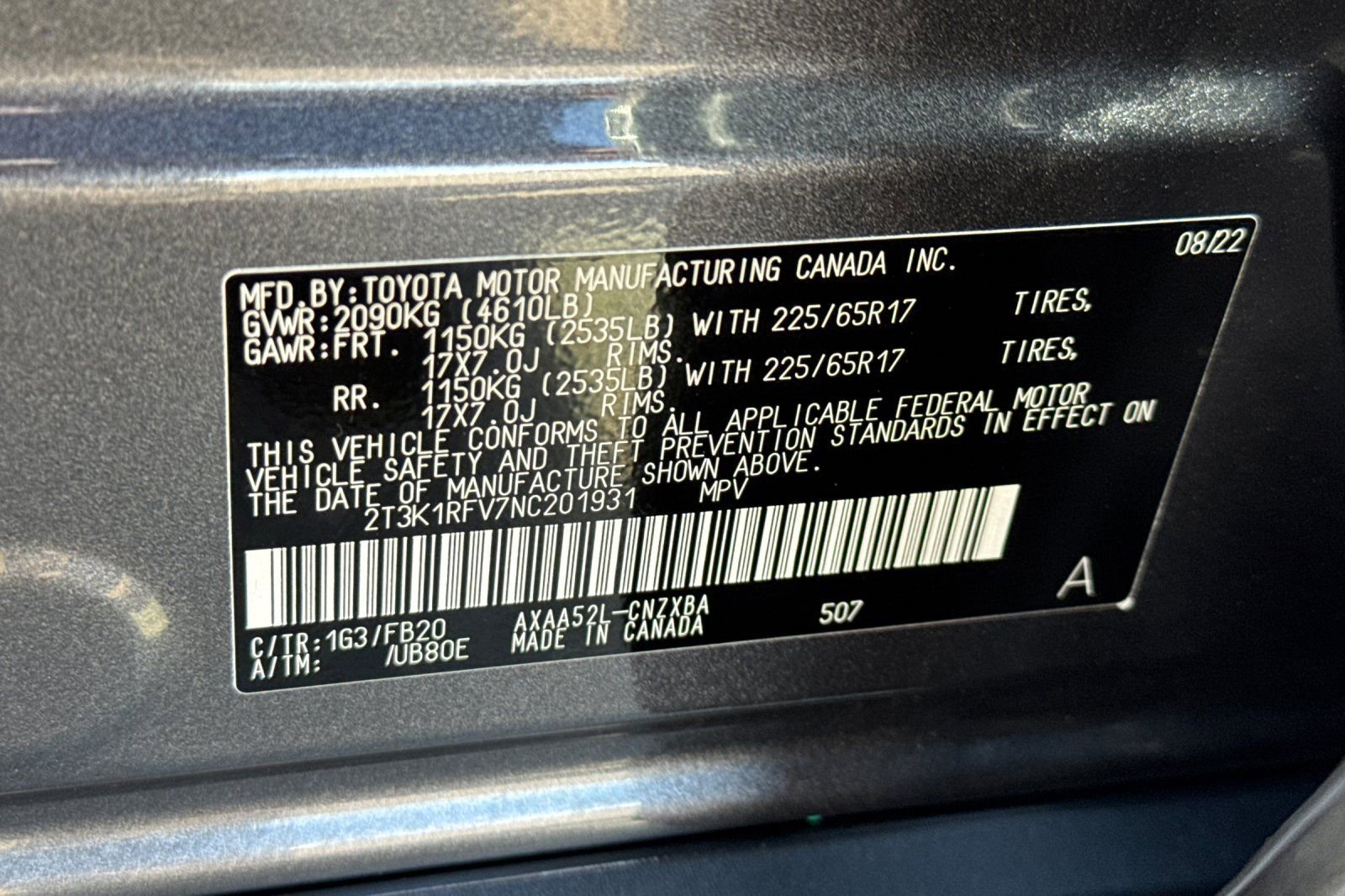 Used 2022 Toyota RAV4 LE image 28