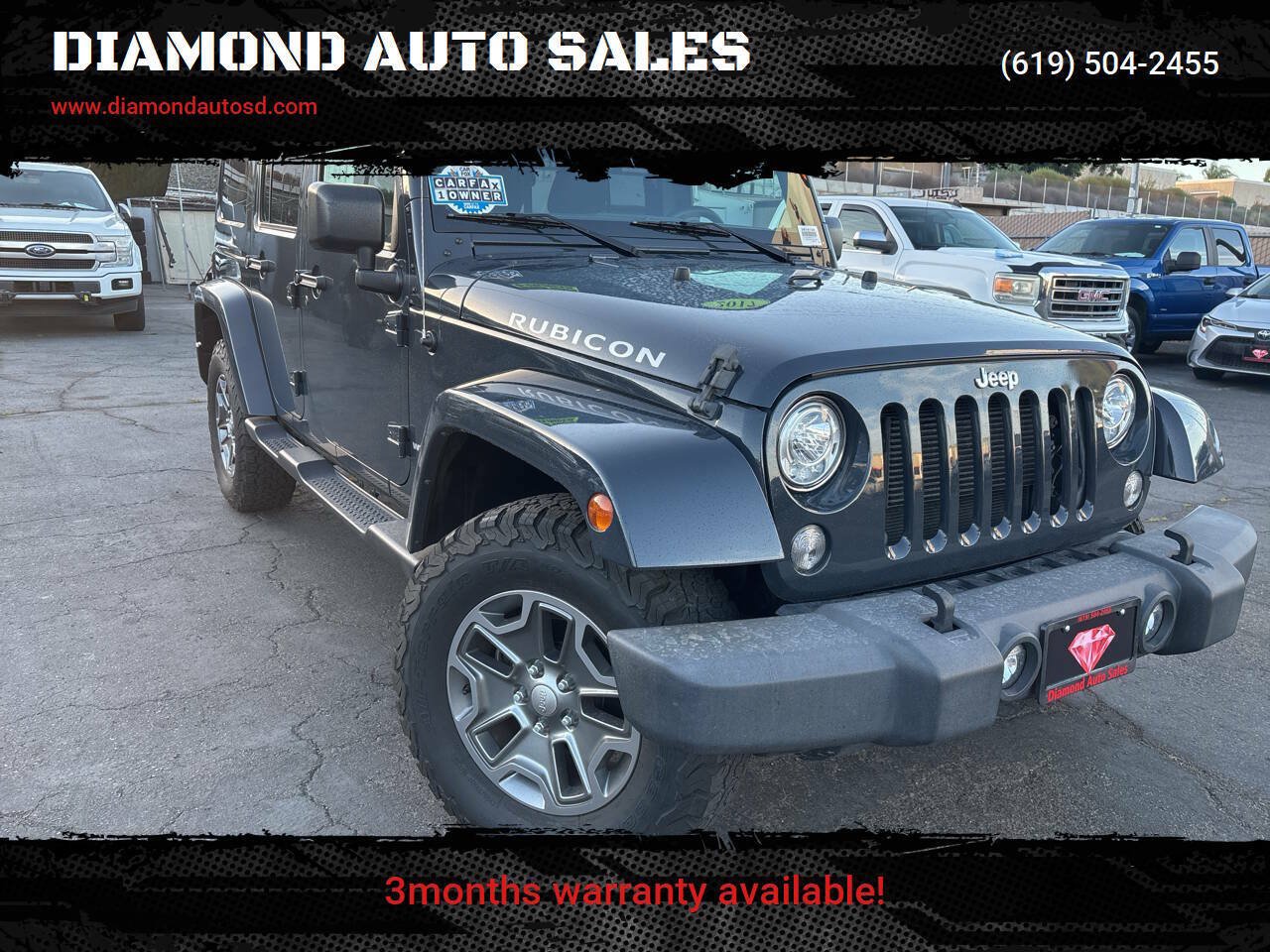 Used 2017 Jeep Wrangler Unlimited Rubicon w/ Connectivity Group AWD/4WD image 1