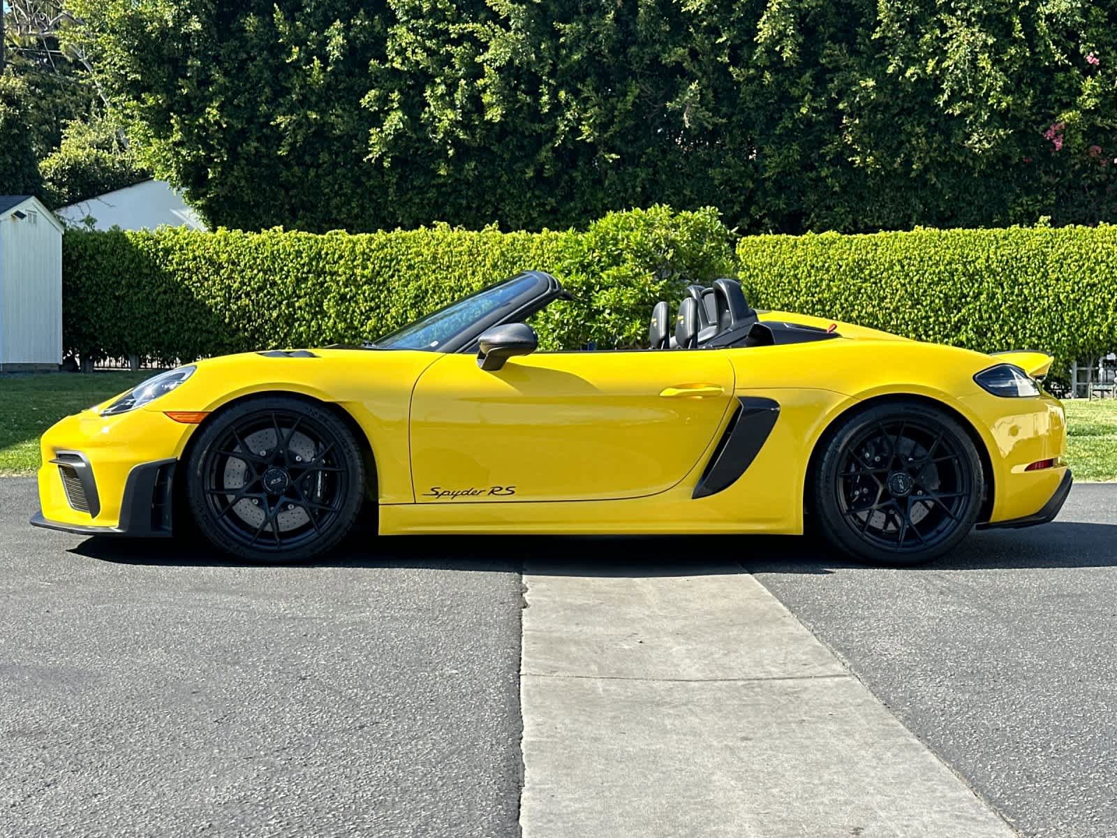 Certified 2025 Porsche 718 Boxster Spyder RS w/ Weissach Package image 2