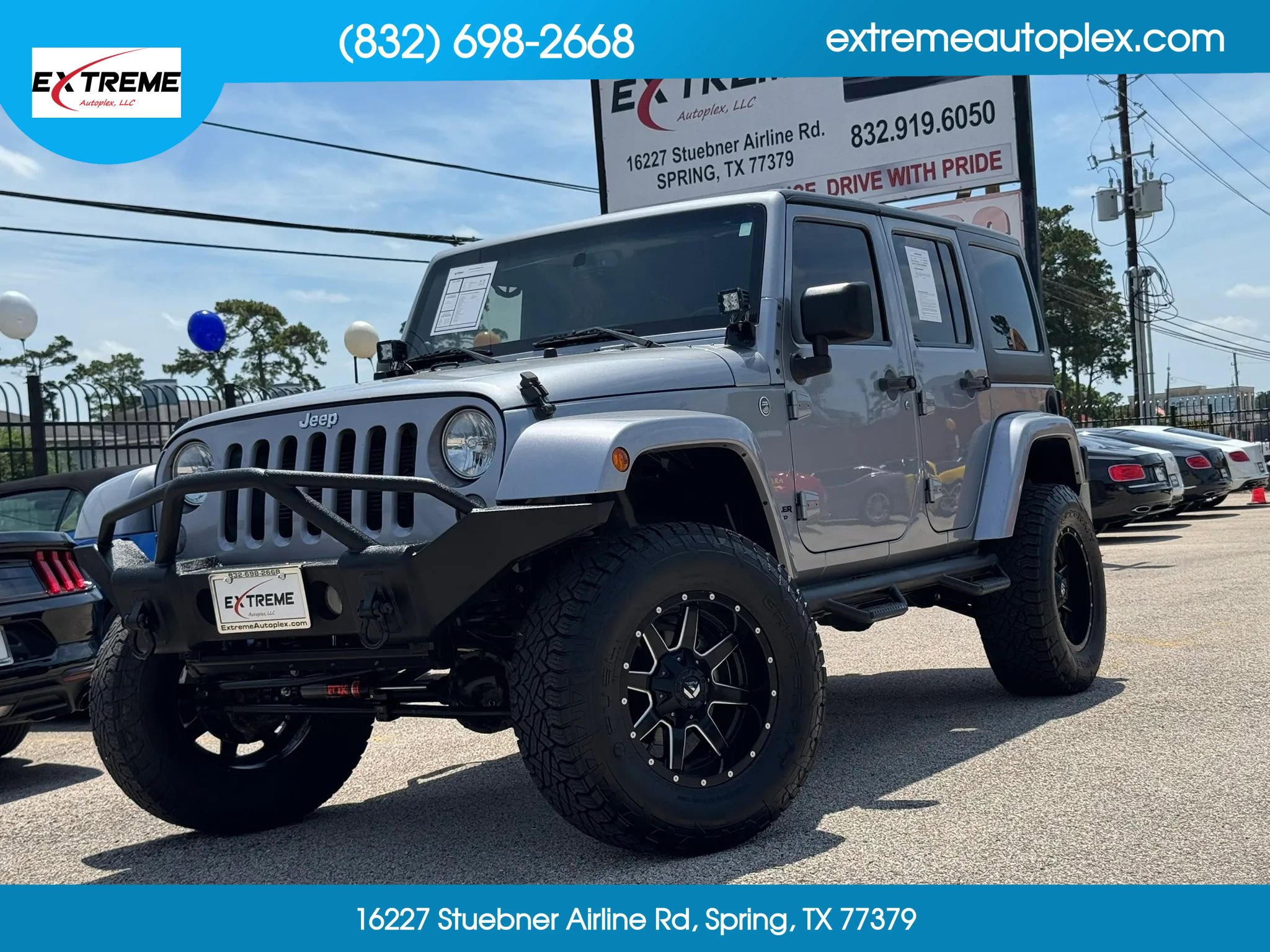 Used 2014 Jeep Wrangler Unlimited Sahara w/ Max Tow Package AWD/4WD image 1