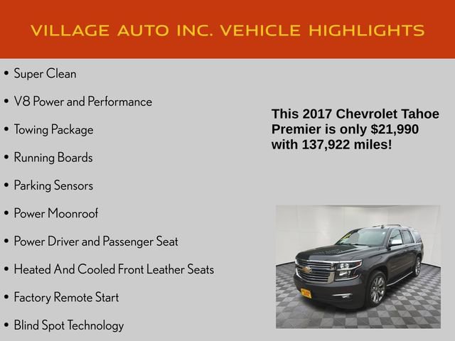 Used 2017 Chevrolet Tahoe Premier AWD/4WD image 7