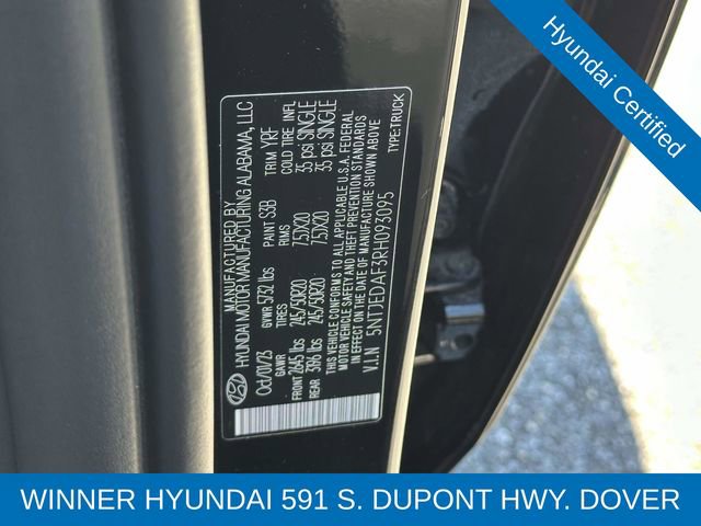 Certified 2024 Hyundai Santa Cruz Limited image 27