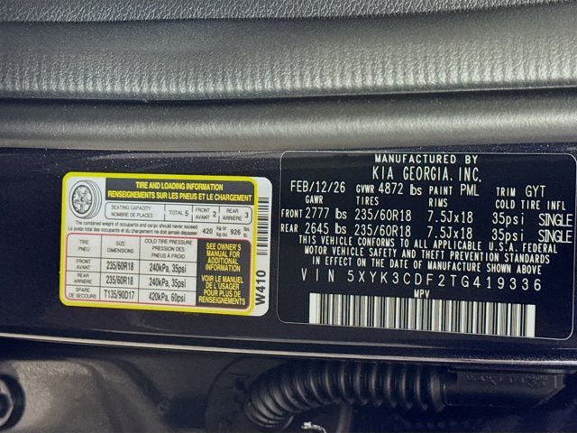 New 2026 Kia Sportage EX w/ EX Panorama Roof Package AWD/4WD image 31