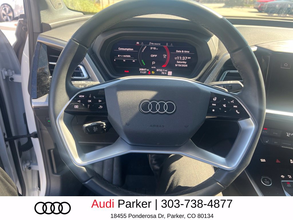 Used 2024 Audi Q4 e-tron Prestige w/ Black Optic Package AWD/4WD image 6