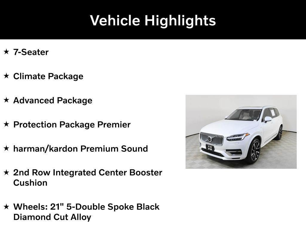 Used 2021 Volvo XC90 T8 Inscription Expression w/ Advanced Package AWD/4WD image 2