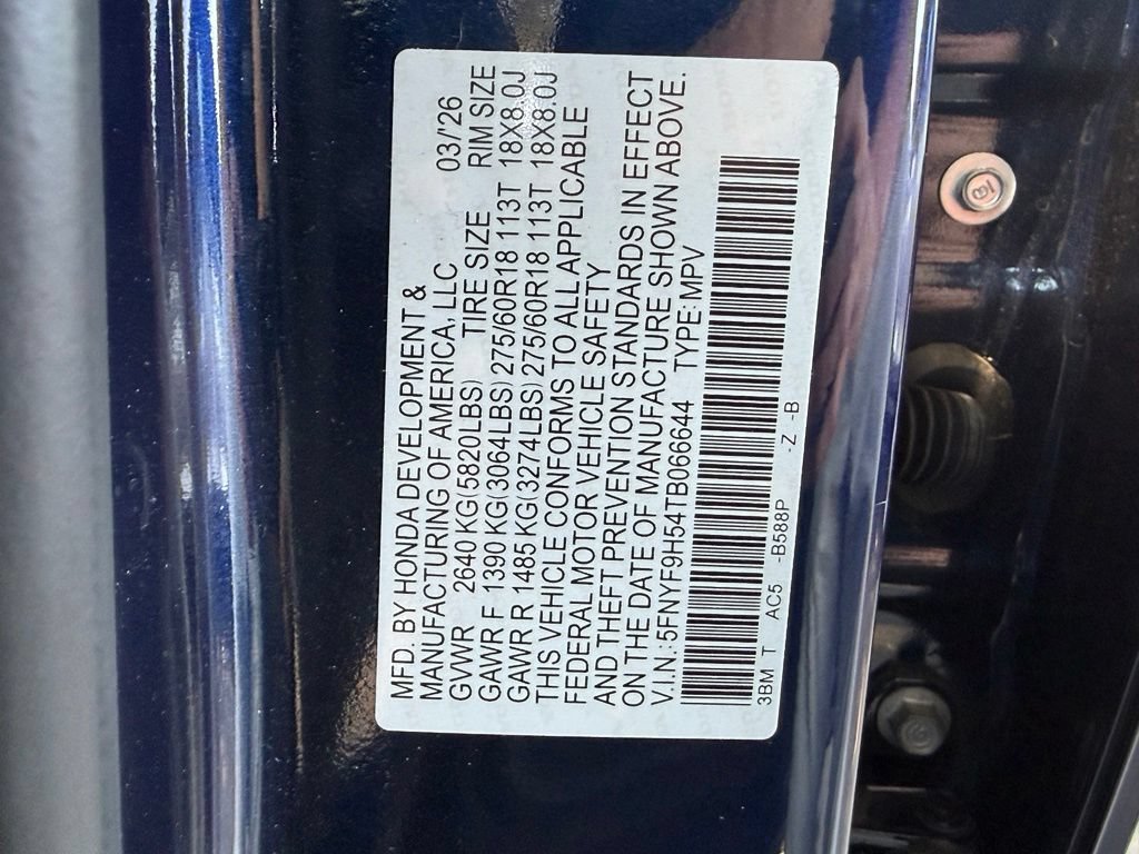 Certified 2026 Honda Passport TrailSport image 29