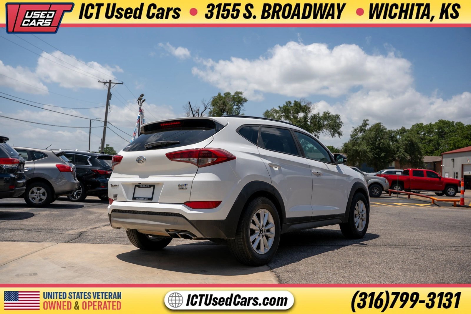 Used 2017 Hyundai Tucson Night w/ Cargo Package AWD/4WD image 6