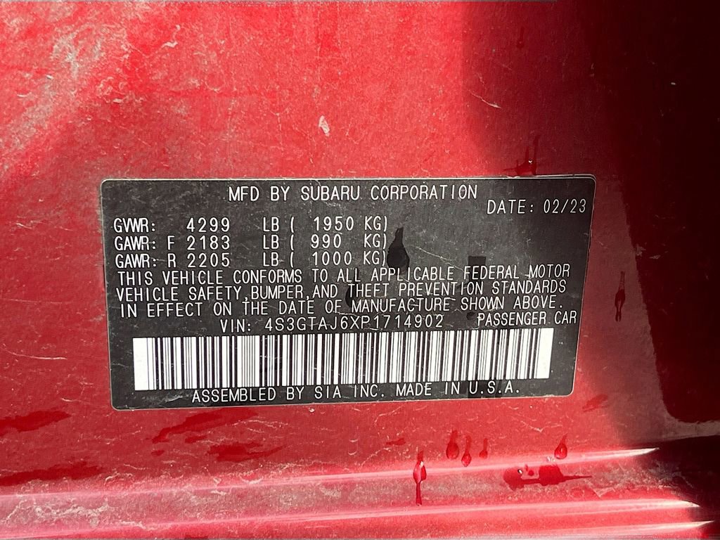 Used 2023 Subaru Impreza 2.0i Sport image 29