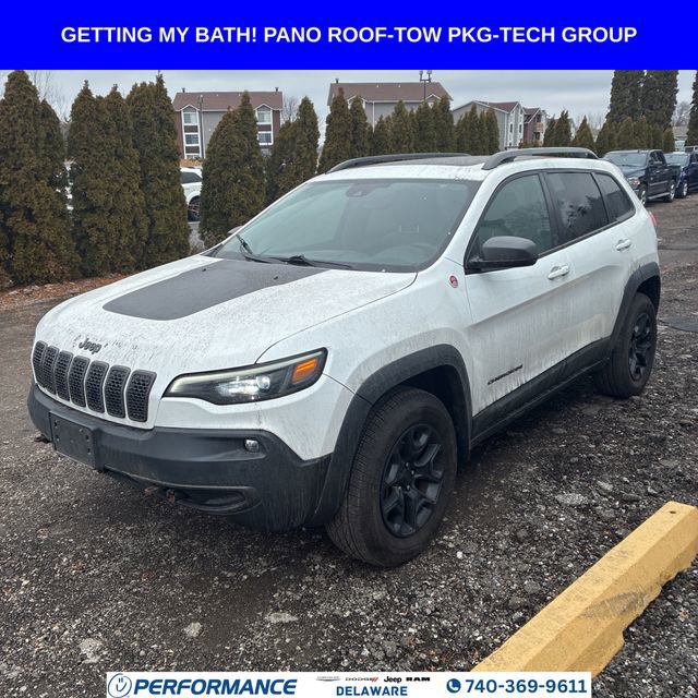 Used 2021 Jeep Cherokee Trailhawk w/ Sun, Sound & Nav Group image 1