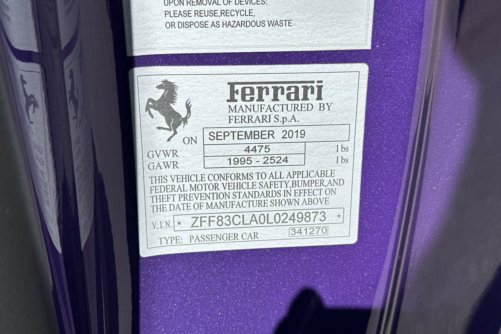 Used 2020 Ferrari 812 Superfast image 45