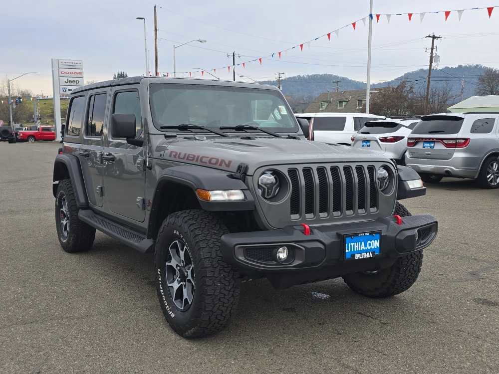 Used 2021 Jeep Wrangler Unlimited Rubicon w/ Uconnect 4C Nav & Sound Group image 7
