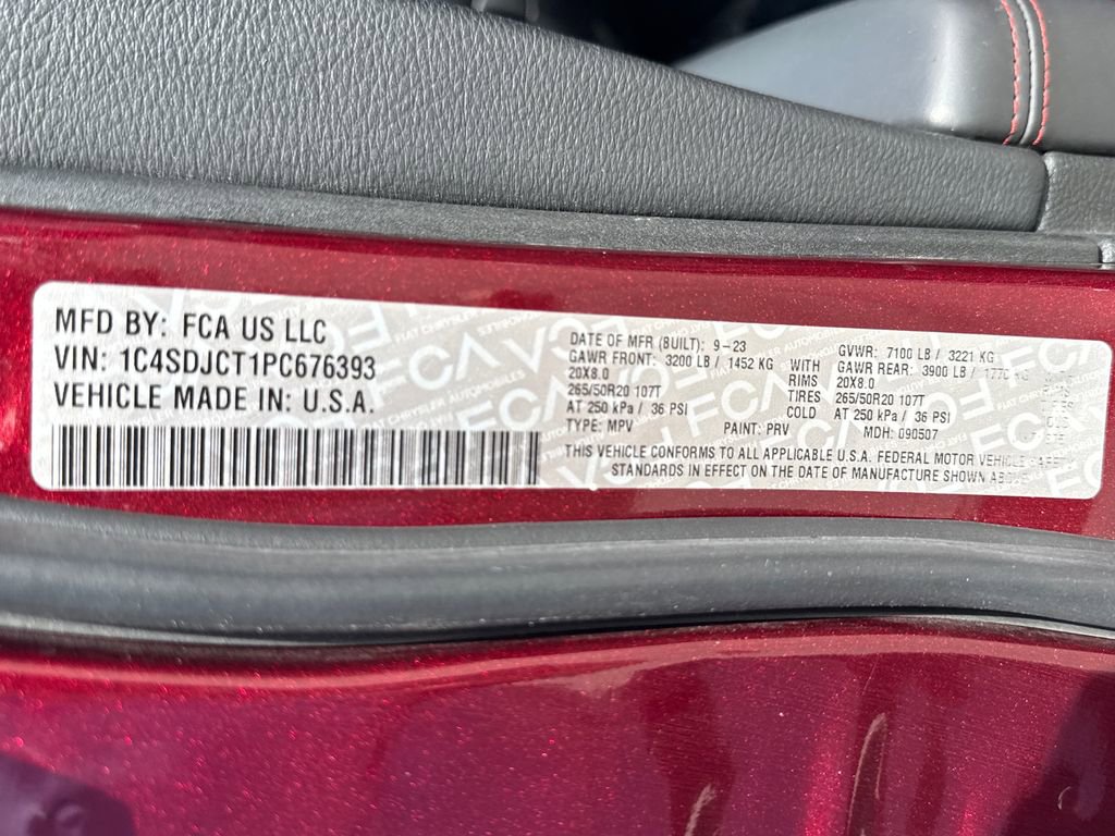 Certified 2023 Dodge Durango R/T AWD/4WD image 49