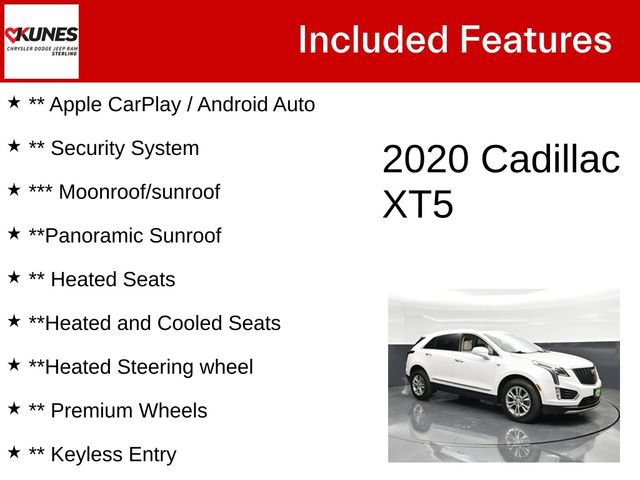 Used 2020 Cadillac XT5 Premium Luxury AWD/4WD image 4