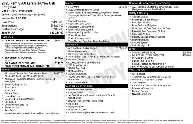 Used 2025 RAM 3500 Laramie image 36