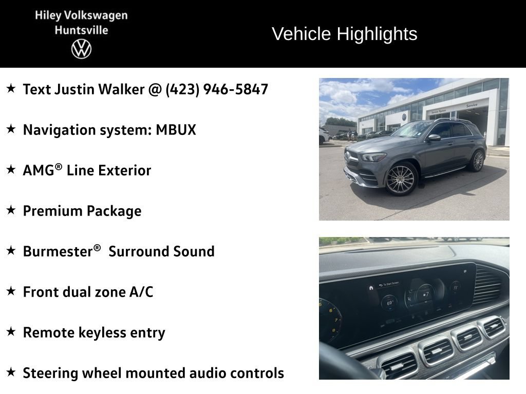 Used 2023 Mercedes-Benz GLE 350 4MATIC w/ AMG Line Exterior image 6