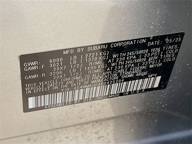 Used 2025 Subaru Ascent Touring image 41