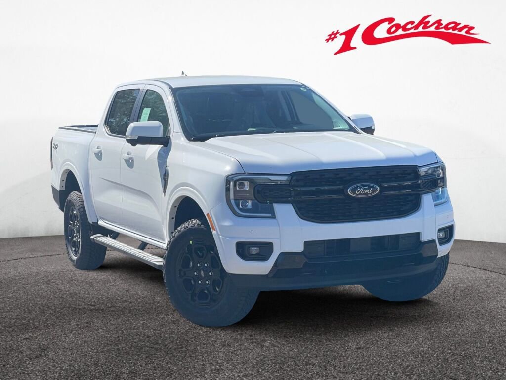 New 2025 Ford Ranger Lariat w/ Black Appearance Package