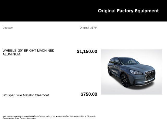 Certified 2023 Lincoln Corsair Reserve AWD/4WD image 10