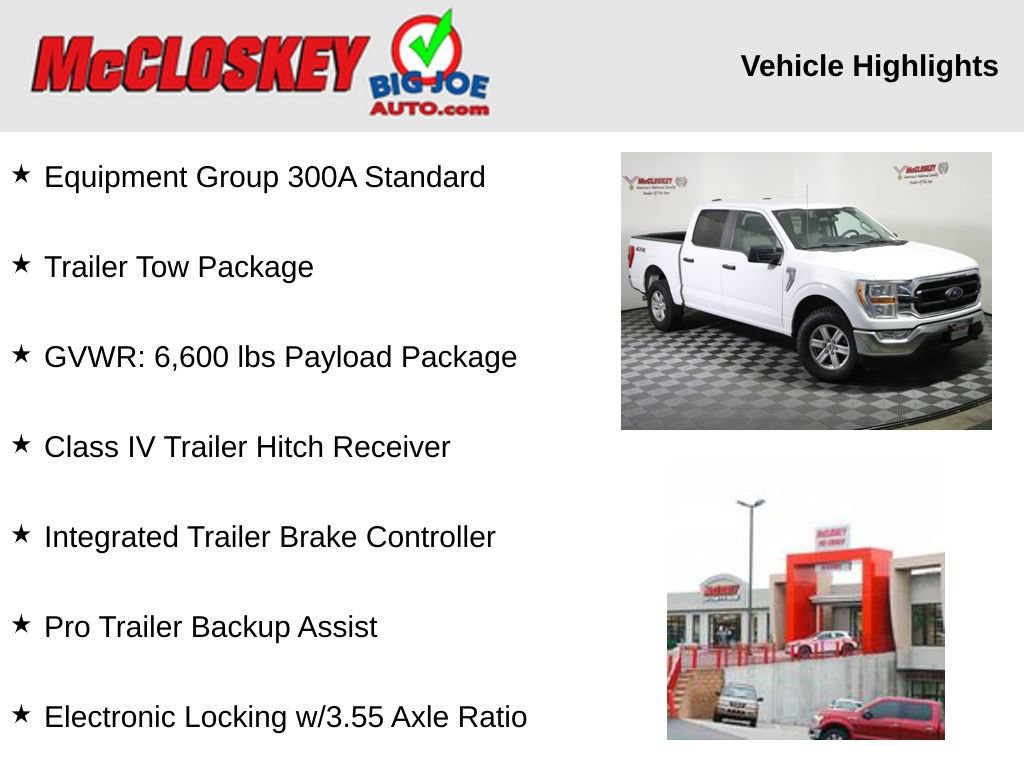 Used 2022 Ford F150 XLT w/ Trailer Tow Package AWD/4WD image 2
