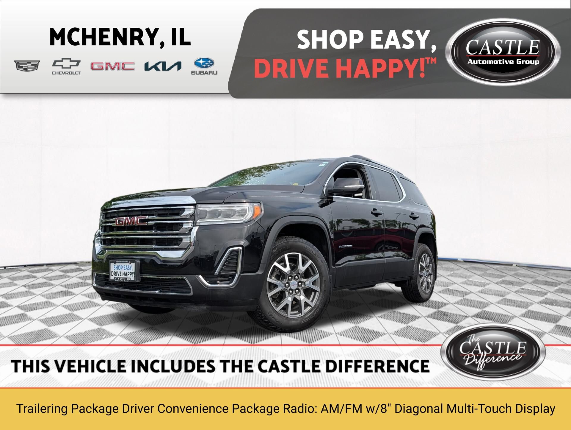 Used 2023 GMC Acadia SLE w/ Driver Convenience Package