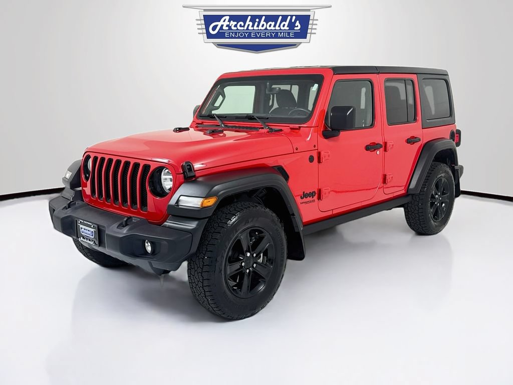 Used 2022 Jeep Wrangler Unlimited Sport AWD/4WD image 3