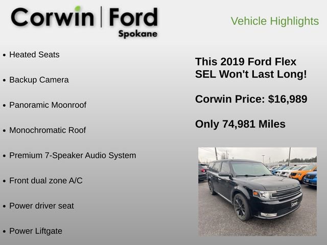 Used 2019 Ford Flex SEL w/ Equipment Group 202A image 6