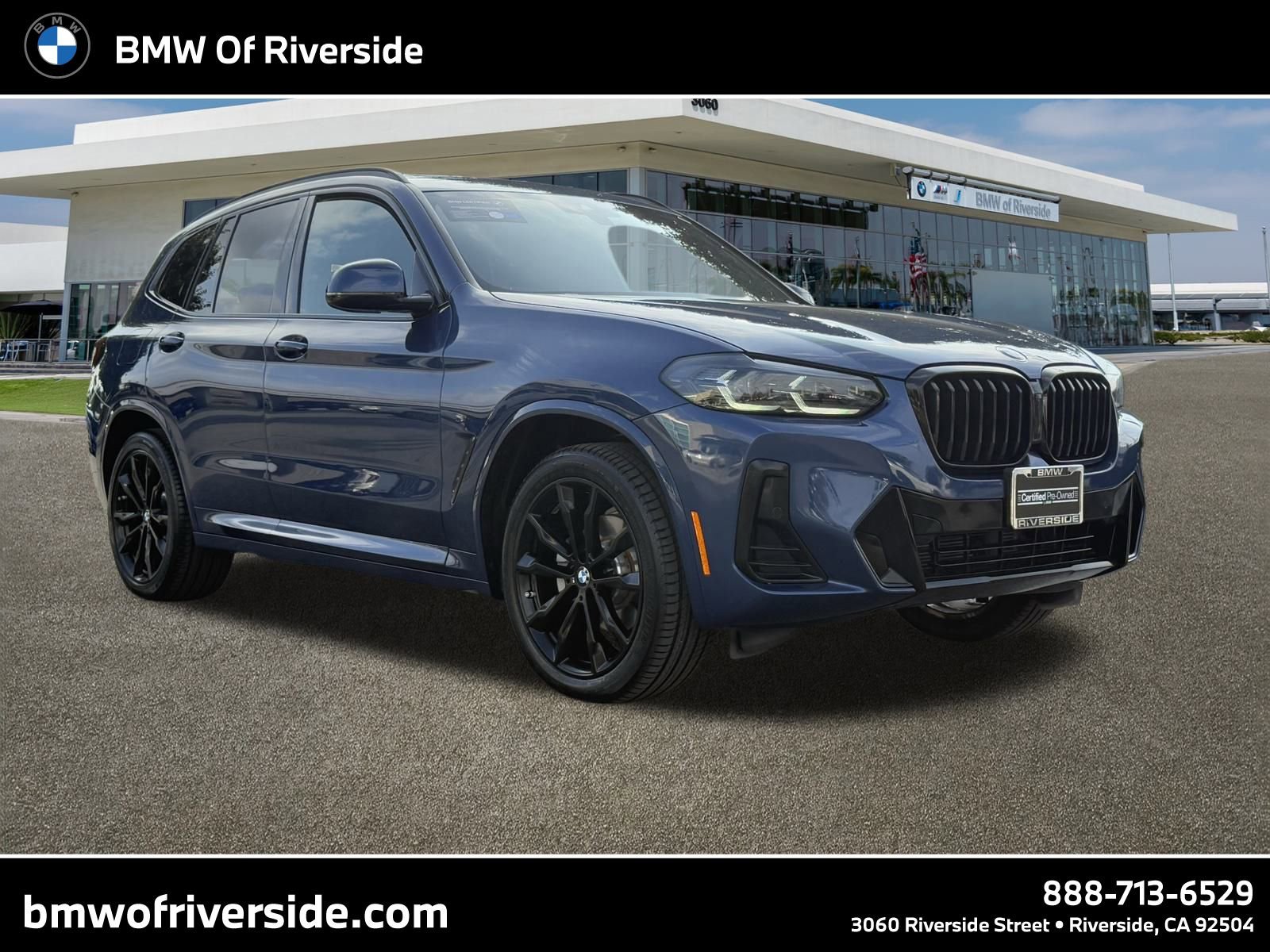 Certified 2023 BMW X3 xDrive30i w/ M Sport Package