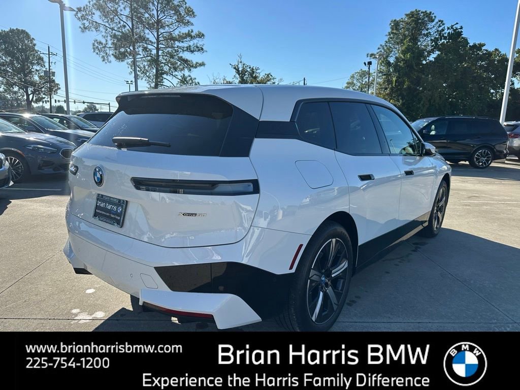 Certified 2025 BMW iX xDrive50 w/ Sport Package image 3