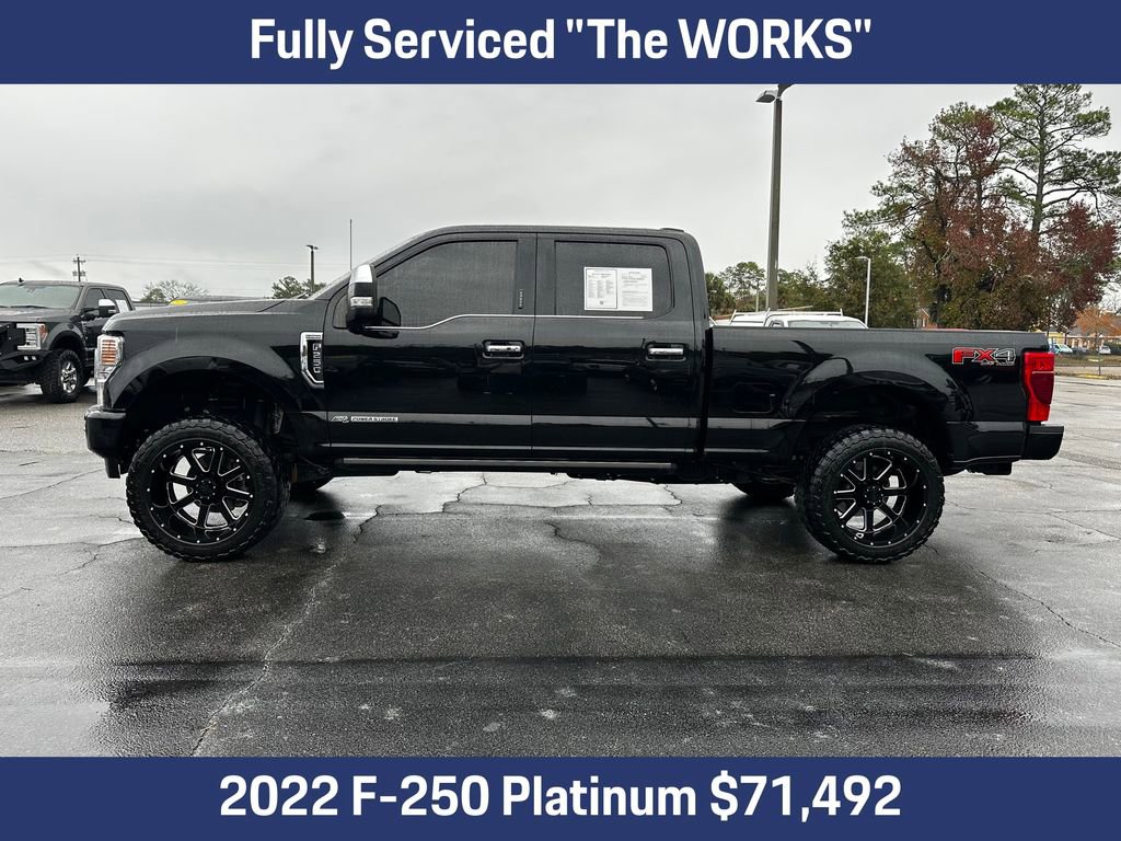 Used 2022 Ford F250 Platinum w/ FX4 Off-Road Package image 2