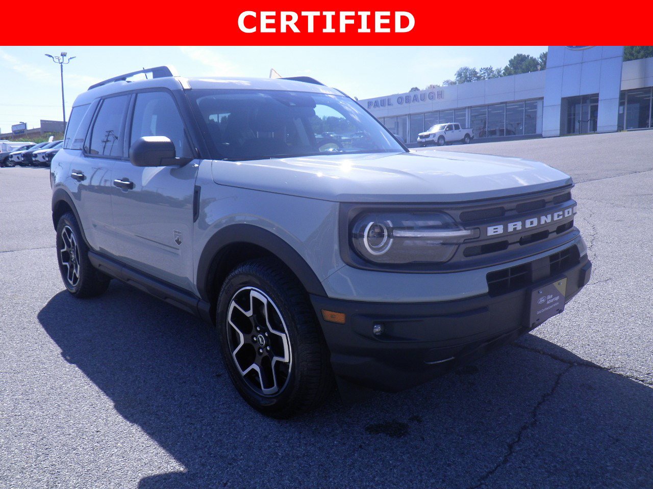 Certified 2021 Ford Bronco Sport Big Bend