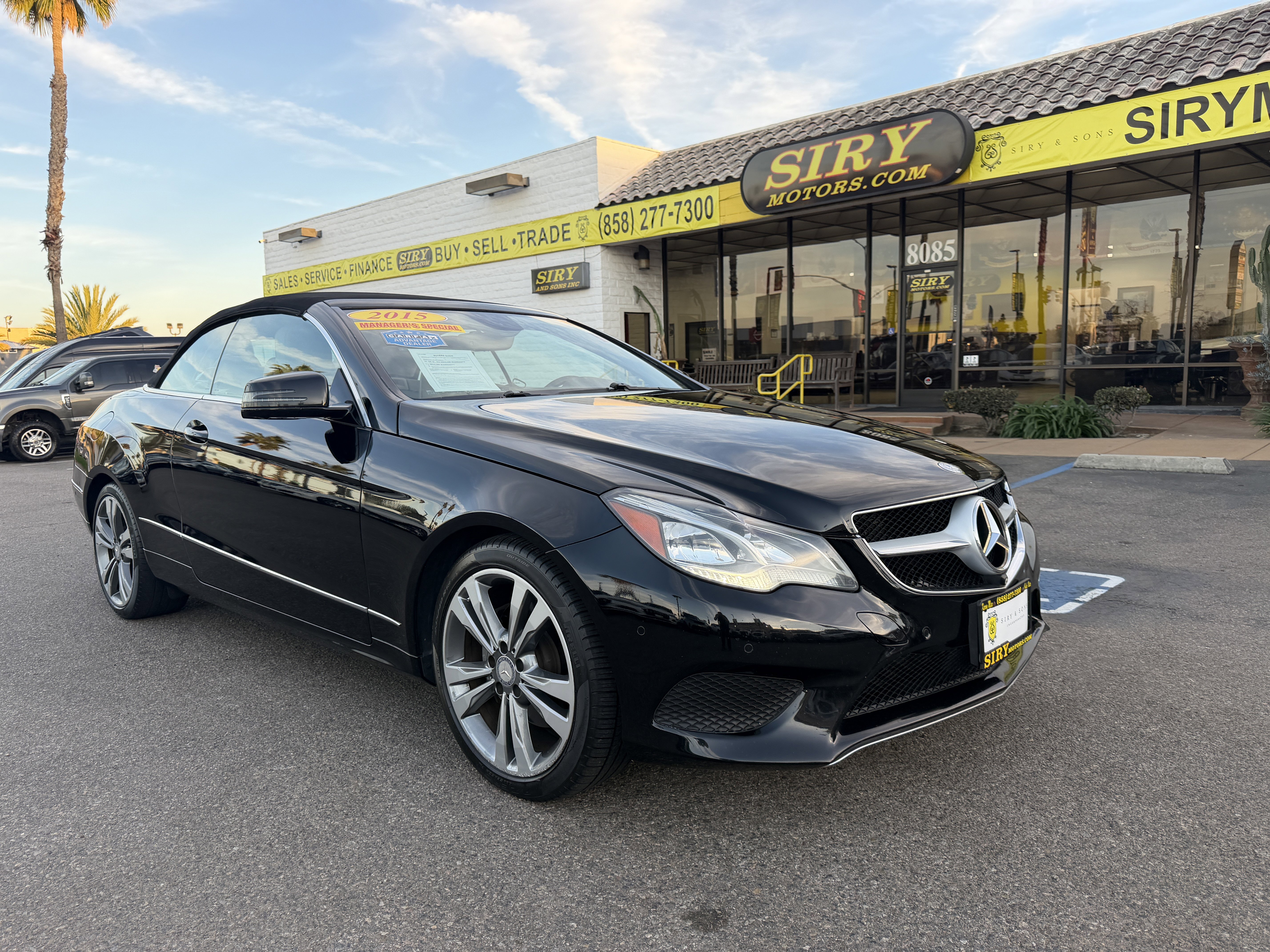Used 2015 Mercedes-Benz E 400 Cabriolet w/ Premium 1 Package image 1