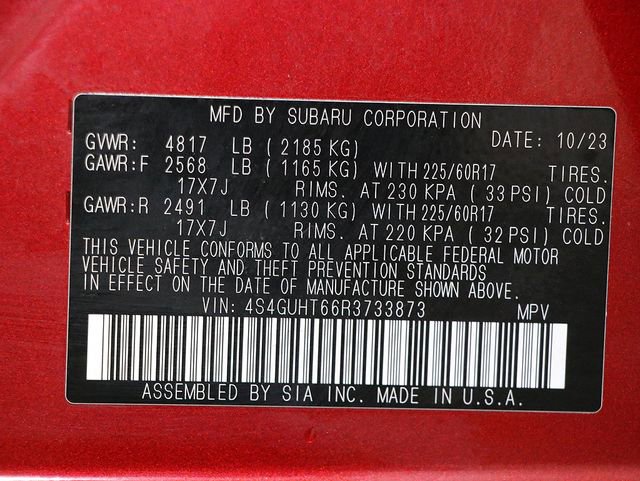 Used 2024 Subaru Crosstrek 2.5i Wilderness w/ Crosstrek Mirror Package image 37