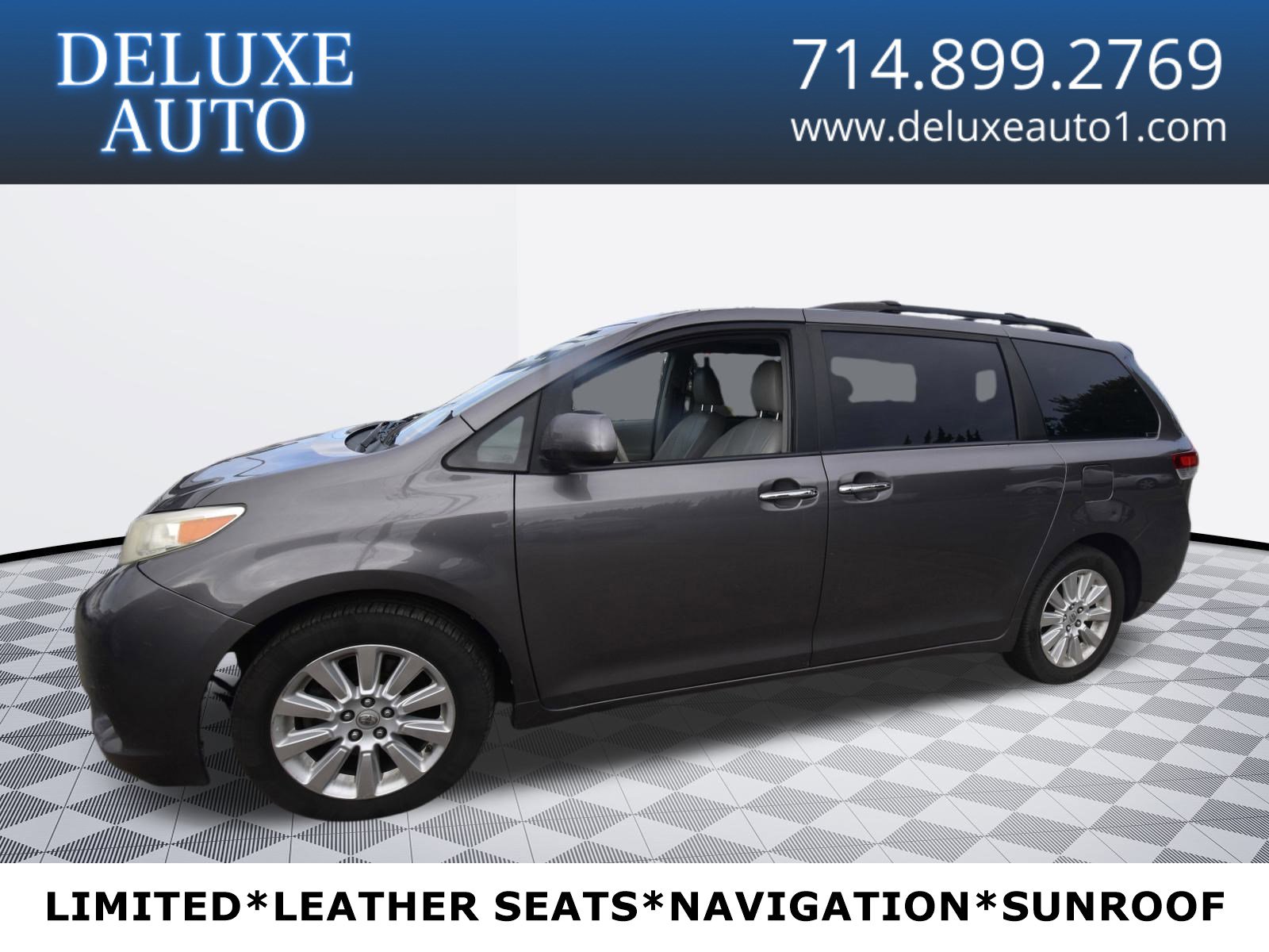 Used 2012 Toyota Sienna XLE w/ XLE Navigation Pkg AWD/4WD image 1