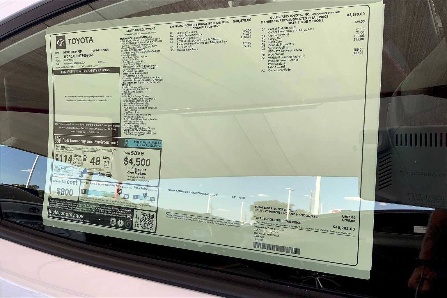 New 2026 Toyota Prius XSE Premium image 22