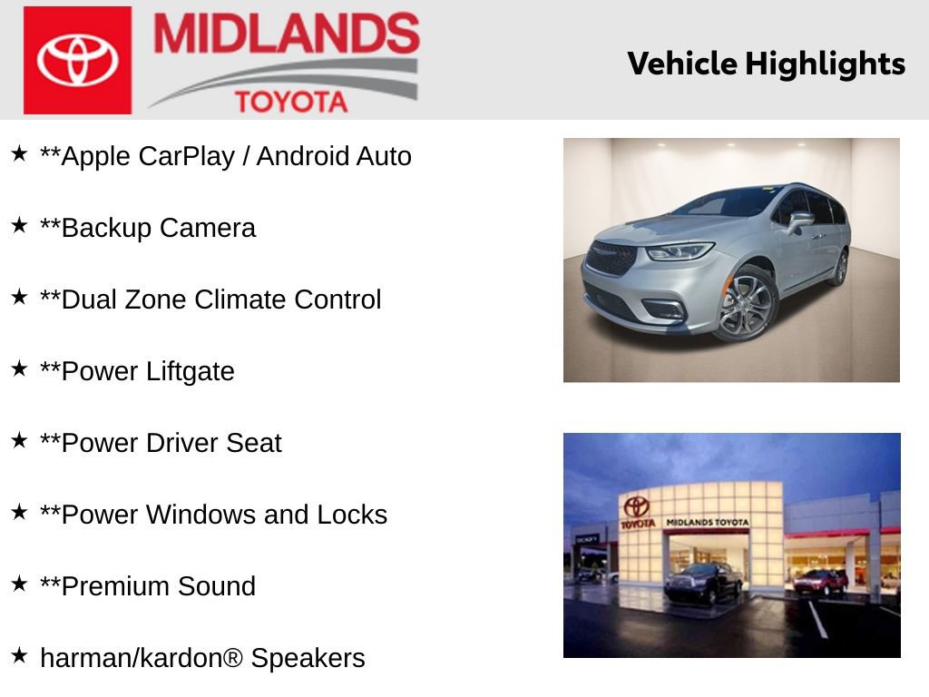 Used 2022 Chrysler Pacifica Pinnacle image 2