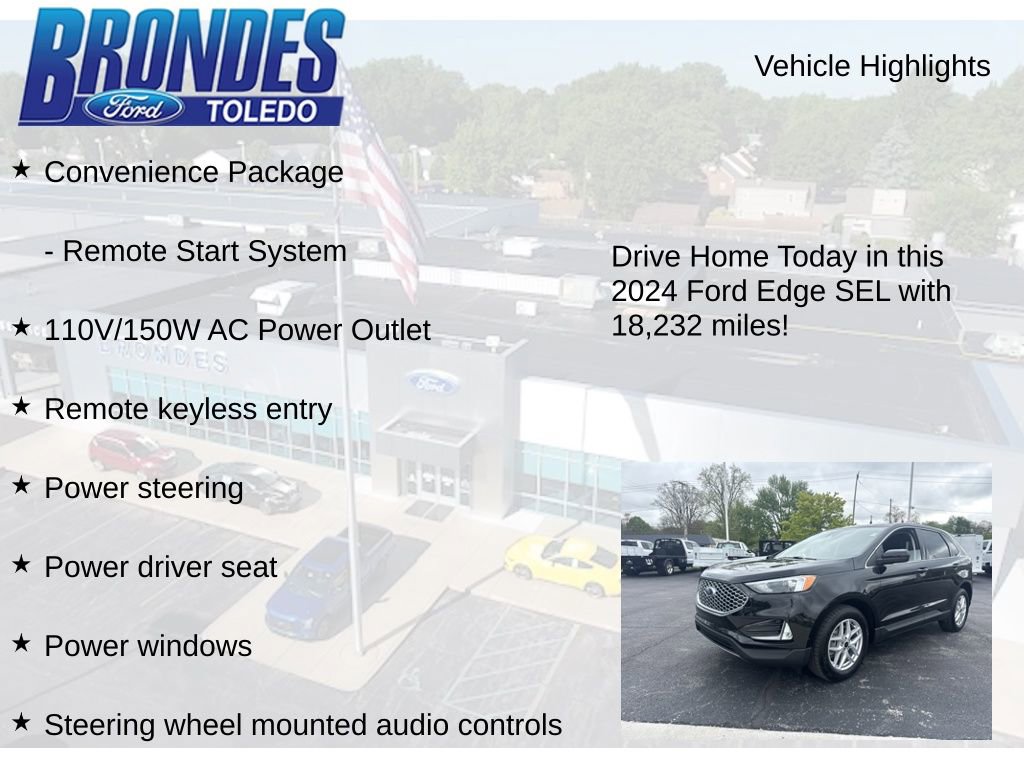 Used 2024 Ford Edge SEL w/ Convenience Package AWD/4WD image 12