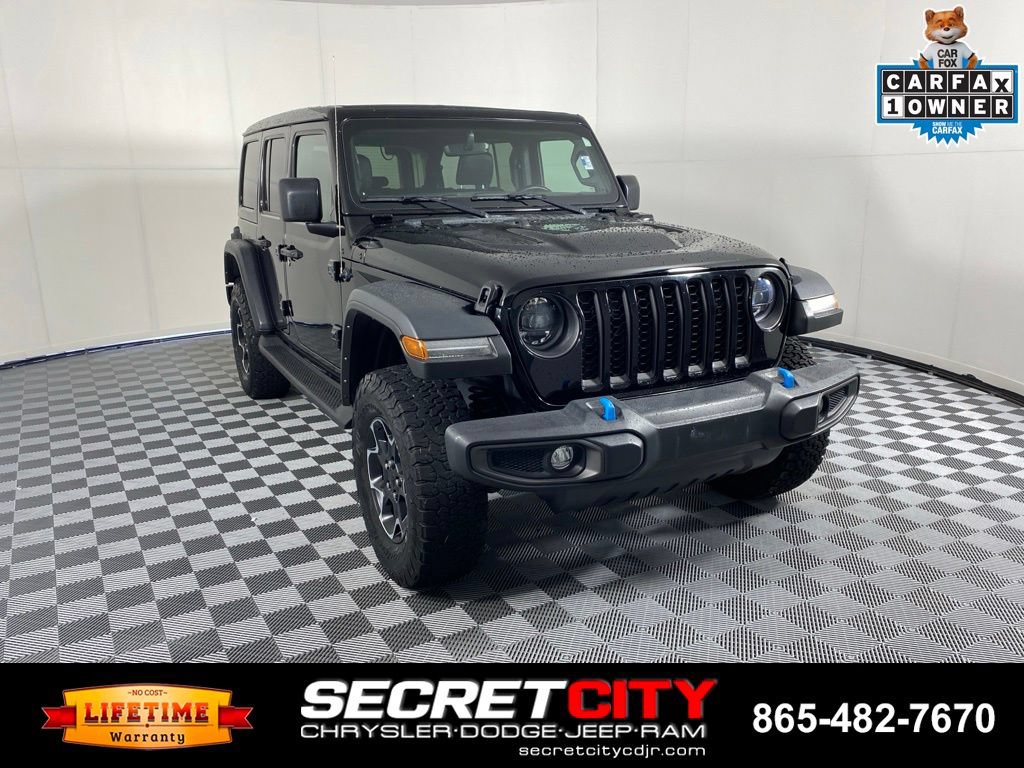 Used 2023 Jeep Wrangler Unlimited Rubicon 4xe w/ Cold Weather Group AWD/4WD video 1
