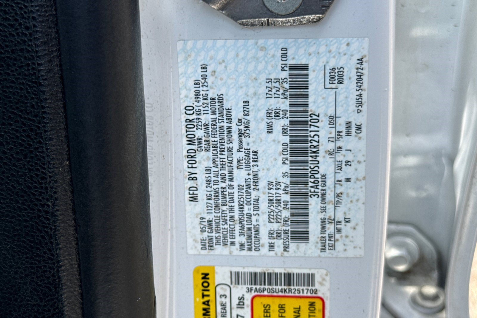 Used 2019 Ford Fusion Energi Titanium FWD image 28