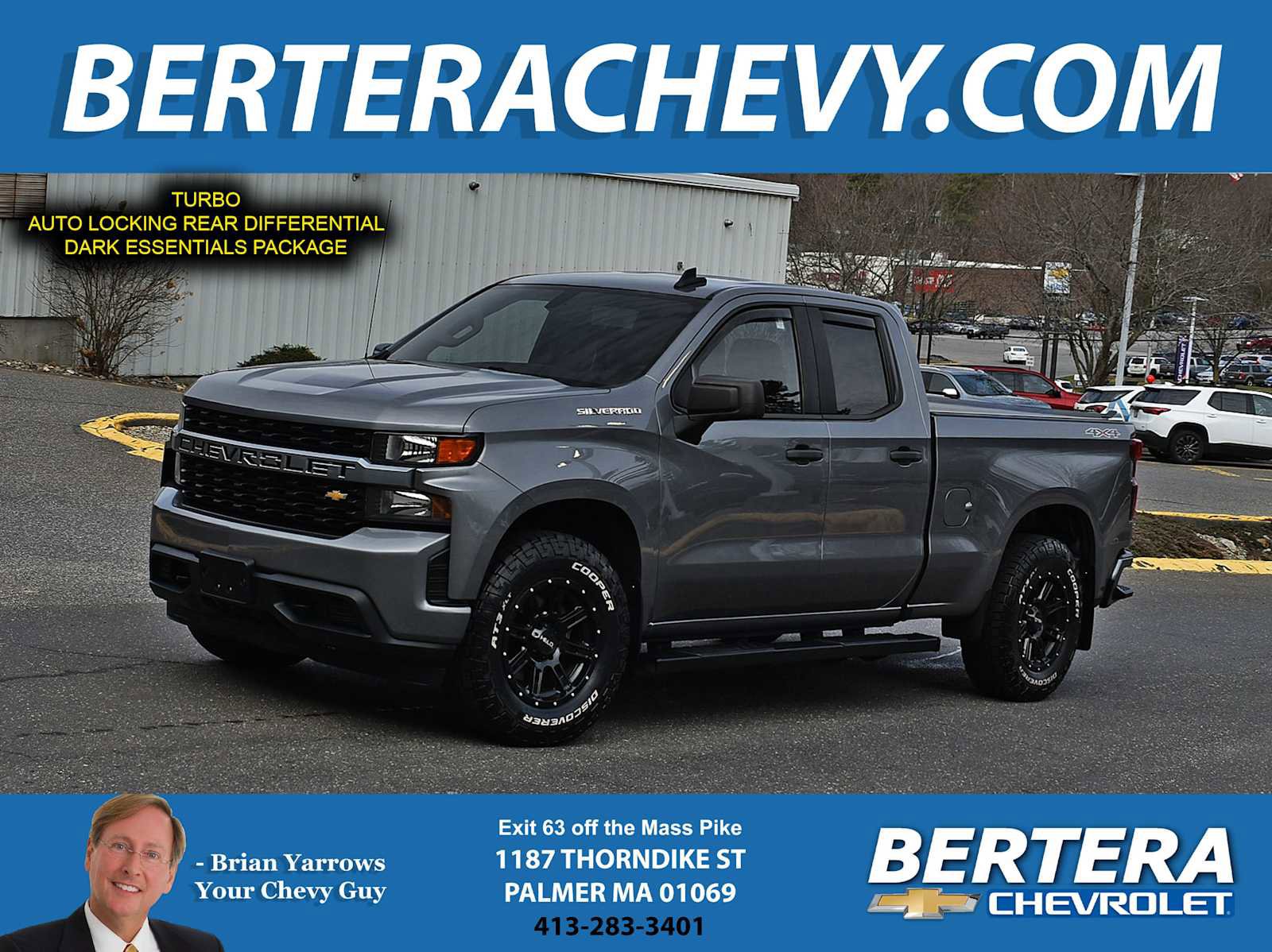 Used 2020 Chevrolet Silverado 1500 Custom w/ Custom Value Package image 1