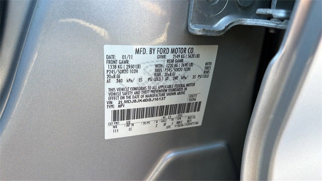 Used 2011 Lincoln MKX AWD w/ 102A Rapid Spec Order Code image 28
