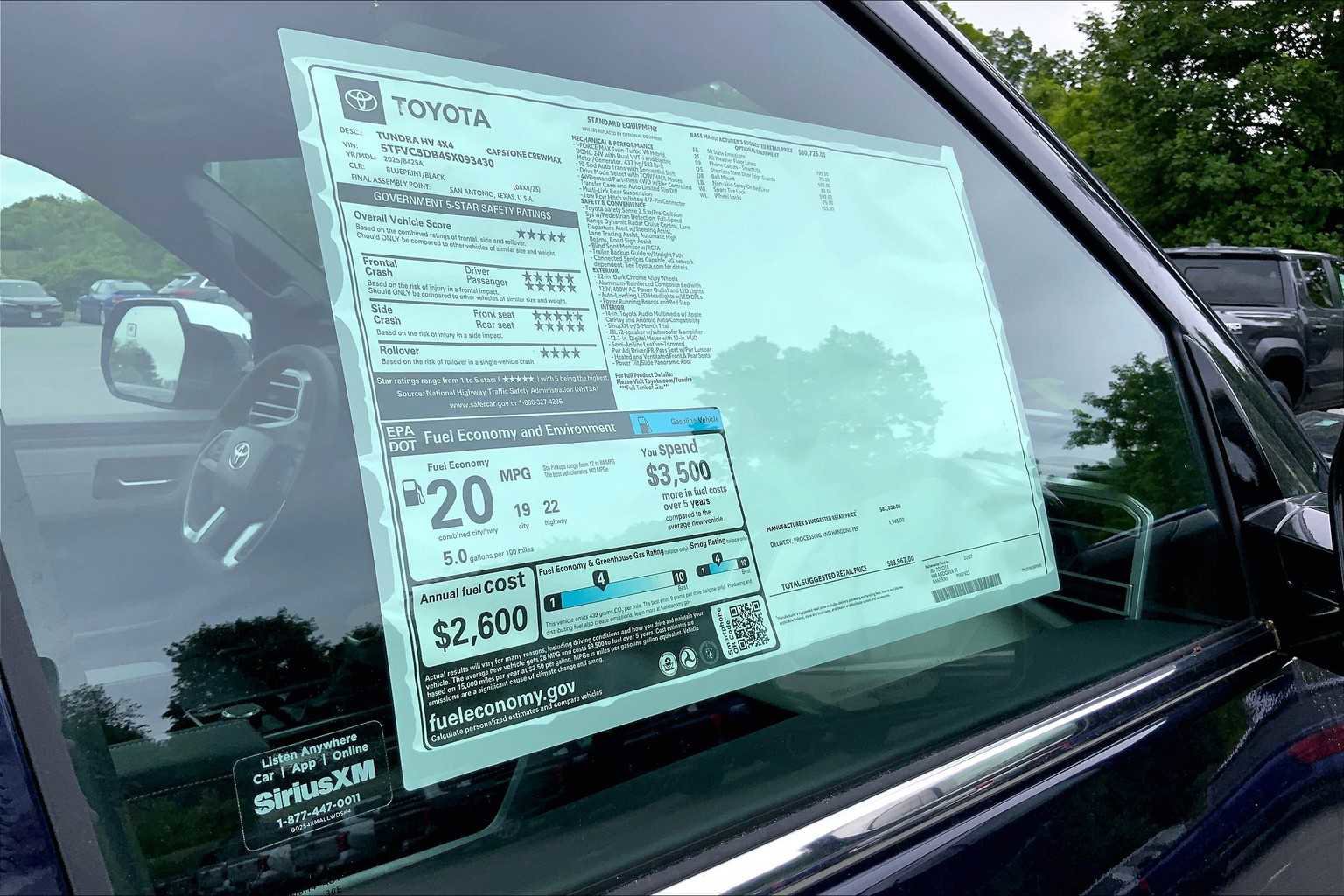 New 2025 Toyota Tundra Capstone image 21