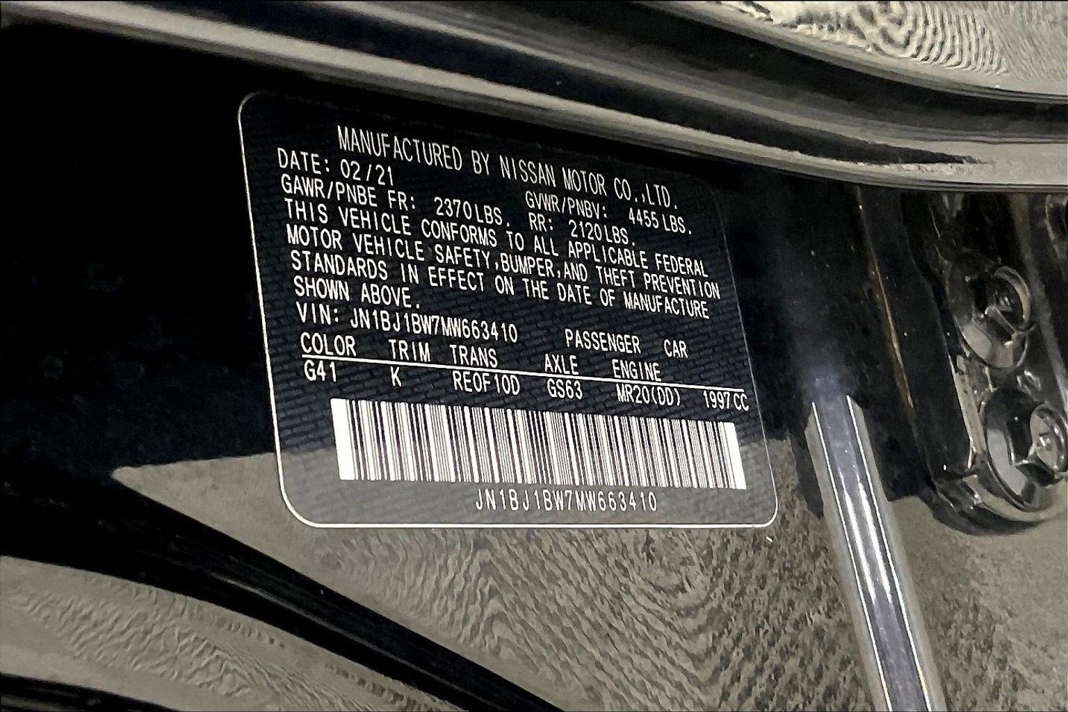Used 2021 Nissan Rogue Sport SV AWD/4WD image 19