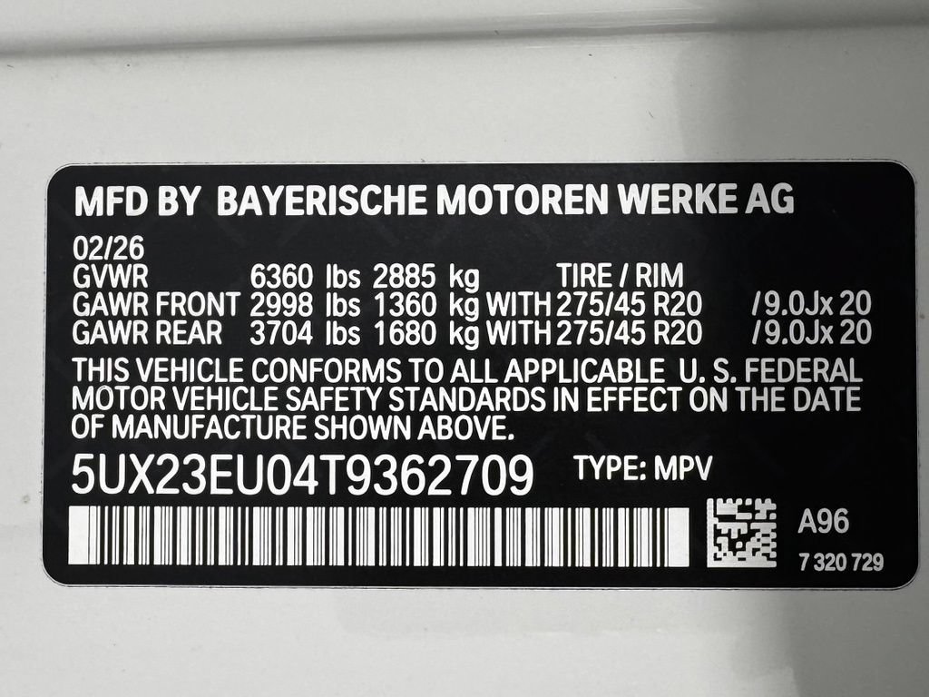 Used 2026 BMW X5 xDrive40i w/ Premium Package AWD/4WD image 11