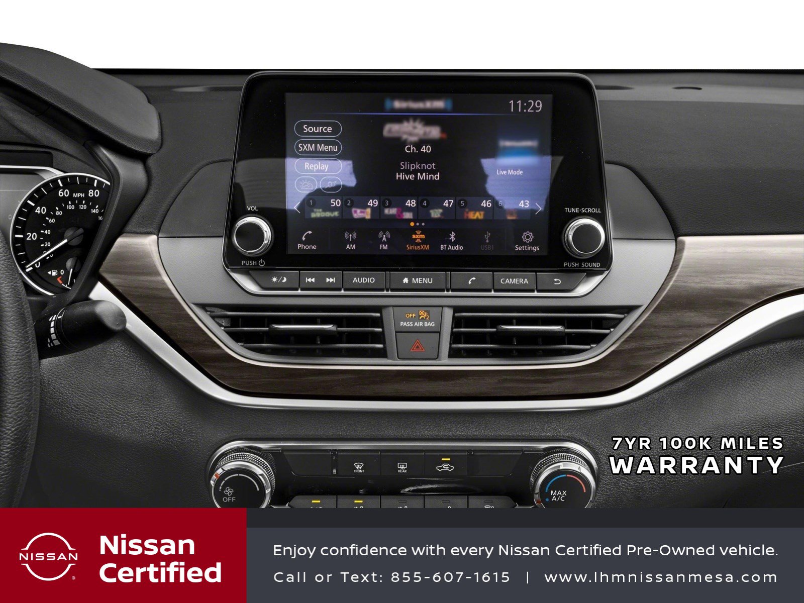 Certified 2023 Nissan Altima 2.5 SV w/ SV Premium Package FWD image 7
