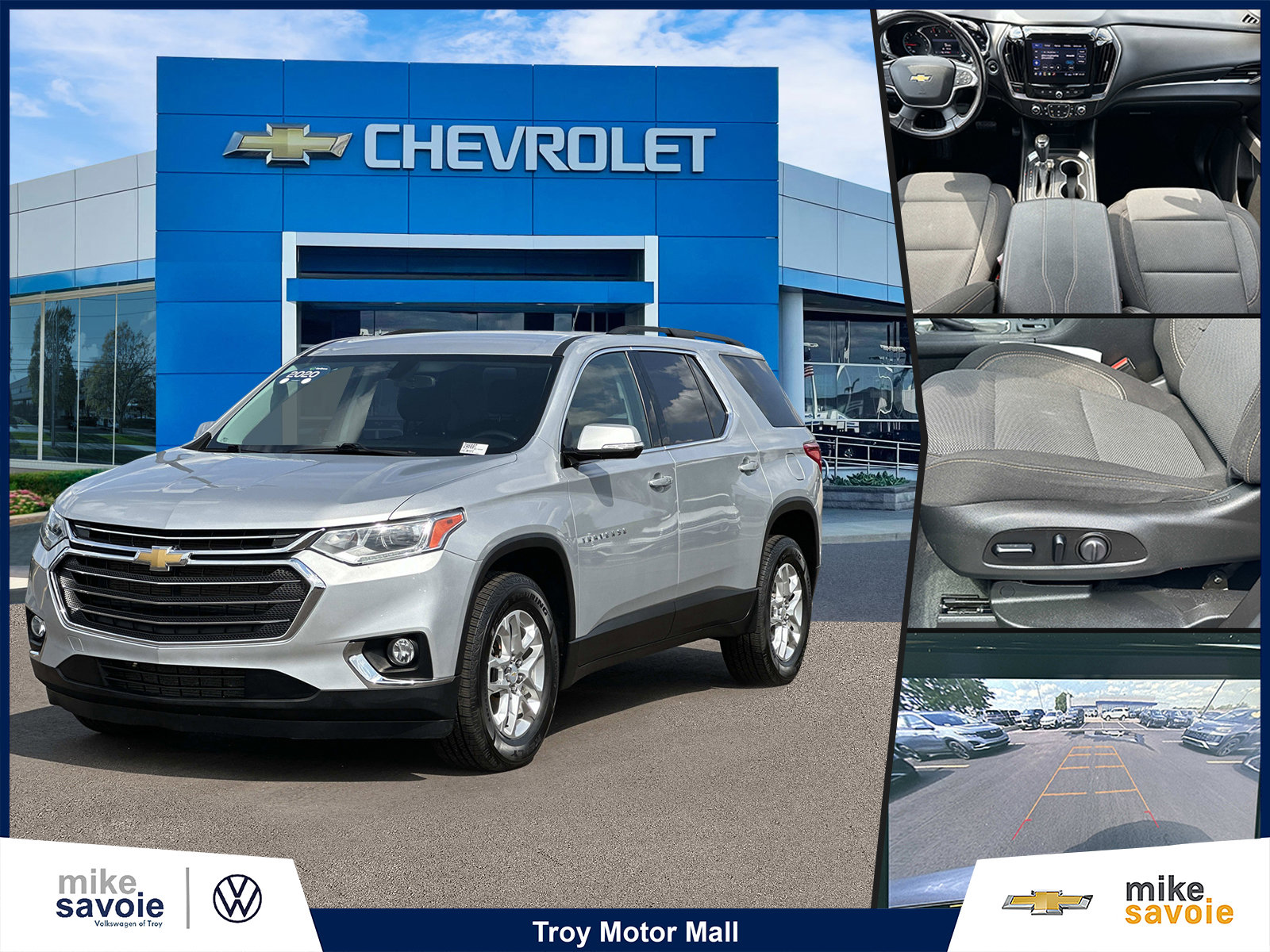 Certified 2020 Chevrolet Traverse LT