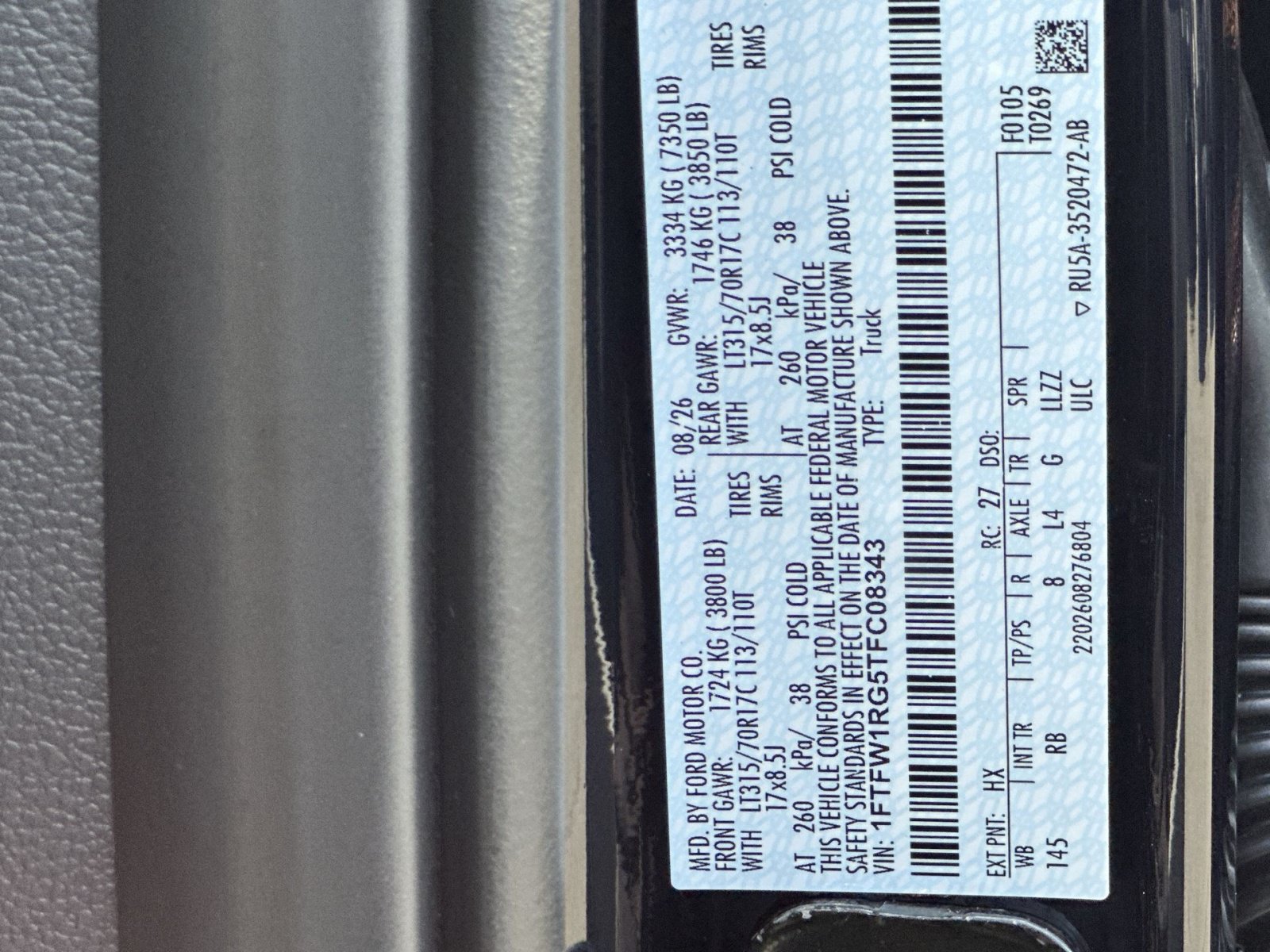 New 2026 Ford F150 Raptor AWD/4WD image 30