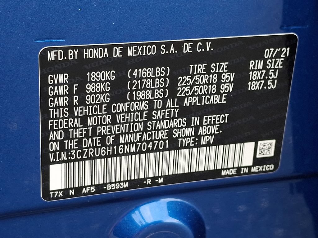 Used 2022 Honda HR-V Sport image 28